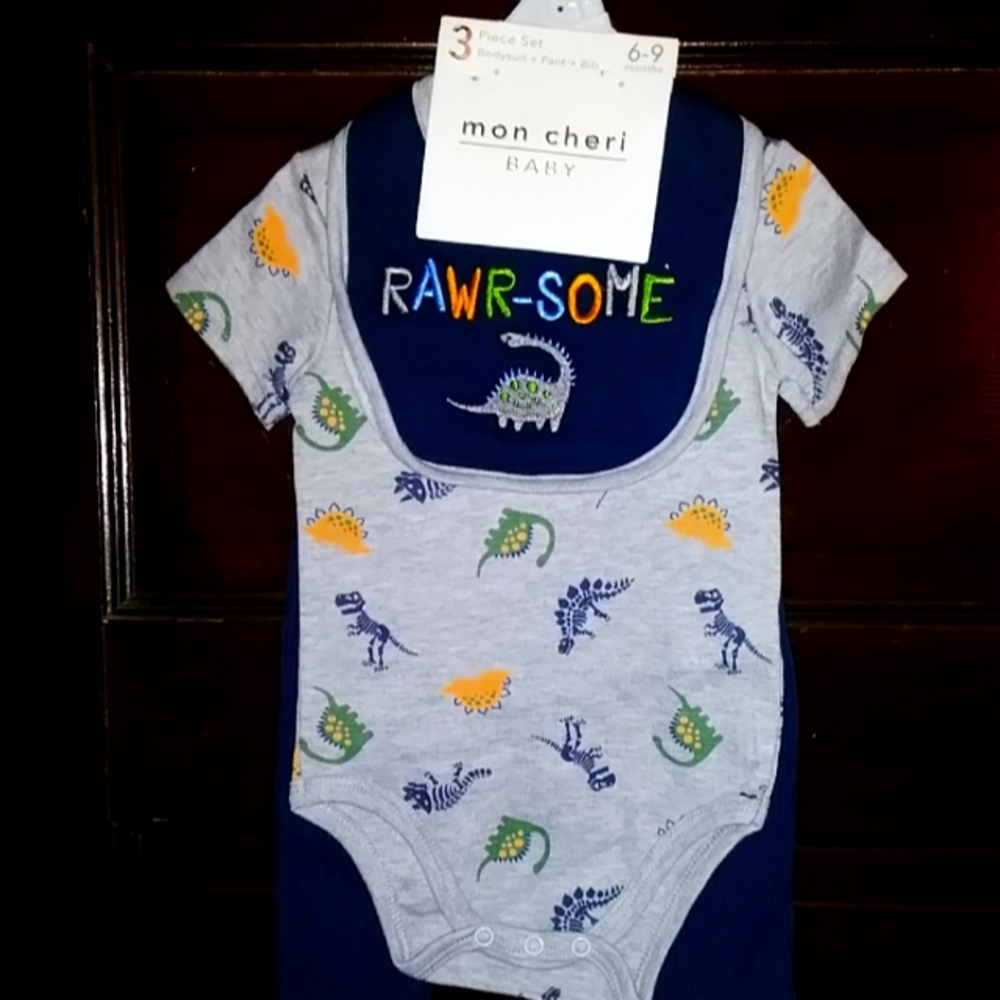 6/9 baby boys 3 piece set